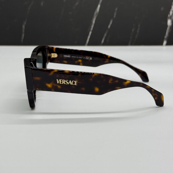NEW VERSACE VE4492U 108/87 WOMEN SUNGLASSES HAVANA VE4492U 10887 EYEWEAR - Picture 10 of 11